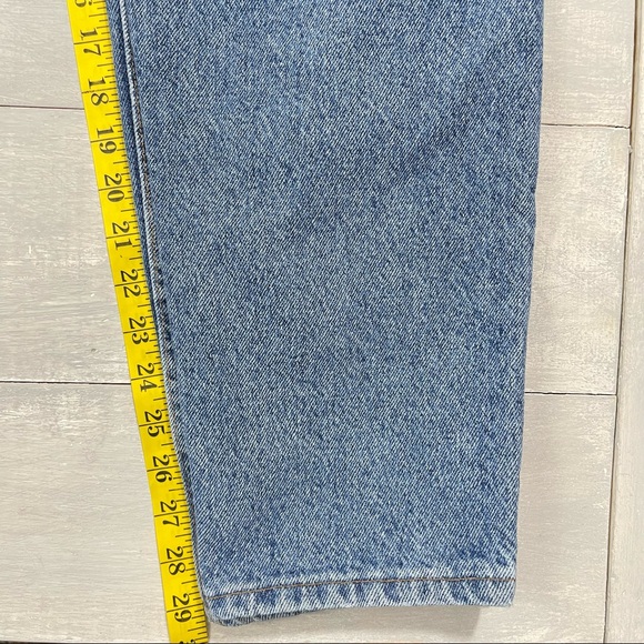 Vintage Levi’s 550 High Rise Tapered Jeans Made in USA Stonewashed Acid Wash - Picture 11 of 17
